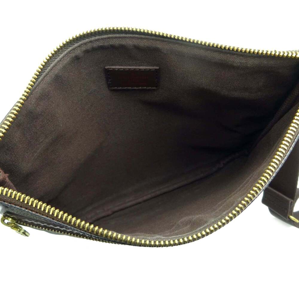 LOUIS VUITTON Brown Damier Pochette Shoulder Bag - Picture 6 of 9